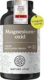 NATURE LOVE Magnesiumoxid (365 Kapseln) ab 19,68 € inkl. Prime-Versand