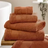 NEXT Homeware Gästehandtuch aus ägyptischer Baumwolle Orange (4 Pack)