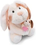 NICI Kuscheltier Hase 20cm mit Hasenkind 6cm