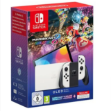 Nintendo Switch OLED inkl. Mario Kart 8 Deluxe + 1 Jahr Nintendo online für 277,30€ (statt 339€)
