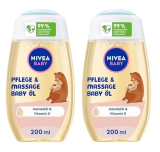 Nivea Baby Pflege Und Massage Öl (200 Ml Packung Mit 2) Für 5,98 € Inkl. Prime-Versand (Statt 7,90 €)