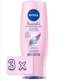 3x NIVEA Haarmilch Natürlicher Glanz 200ml für 4,44 € inkl. Prime-Versand (statt 8,37€)