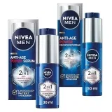 NIVEA MEN Anti-Age Power Set mit Anti-Aging Serum und Tagespflege ab 27,39 € inkl. Prime-Versand