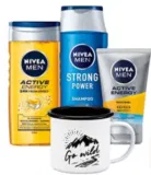 NIVEA MEN Go Wild Active Geschenkset mit Becher für 8,24 € inkl. Prime-Versand