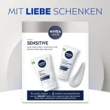 2x NIVEA MEN Sensitive Waschgel + Gesichtspflege Set (100ml)