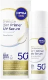 2x NIVEA SUN 2in1 Primer Daily UV Serum LSF 50+ (30ml)