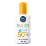 NIVEA Sun Schutzspray Kids Sensitive Protect/Play FPS 50+ (200ml) ab 7,85 € inkl. Prime-Versand