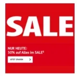 NKD Sale: 50% Extra auf alles Reduziertes z.B.: Damen-Pullover mit Rollkragen für 9€