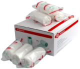 NOBA 20 Stück Mullbinden Fixierbinden 6 cm x 4 m einzeln in Folie für 2,47 € inkl. Prime Versand (statt 6,00 €)