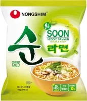NONGSHIM – Instant Nudeln Soon Veggie 20er Pack (20x112g)