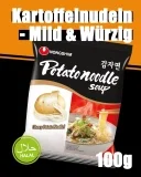 4x Nong Shim Instantnudeln Potato Noodle Soup (100g Koreanische Suppe mit Kartoffelnudeln)