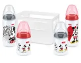 NUK Disney Mickey Mouse First Choice+ Starter Set (2x 150 ml + 2x 300 ml) für 9,95€ (Prime)