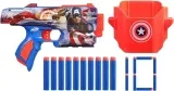Nerf Marvel Captain America Dart-Blaster mit 10 Nerf Elite -Darts