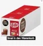 Nescafé Dolce GUSTO Kit Kat Kakaokapseln 3ER Pack 9 X 16 Kapseln für 15,96 € inkl. Versand (statt 60,00 €)