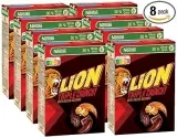 Nestlé Lion Triple Crunchy Knusprige Frühstücks-Cerealien 8Er Pack (8 X 300 G) Ab 15,27 € Inkl. Prime-Versand