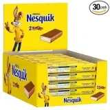 Nestlé Nesquik Knusperwaffel Leckerer Riegel Aus Waffel Mit Milchschokolade 30Er Pack (30X2X13G) Ab 14,24 € Inkl. Prime-Versand (Statt 21,76 €)