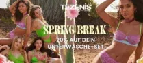 TEZENIS: Spring Break 20% Rabatt auf dein Unterwäsche-Set