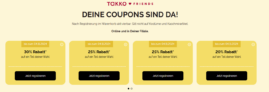 Takko Staffelrabatt: DEINE COUPONS SIND DA! 1x 30%, 2x 25% & 1x 20% Rabatt (Takko Friends)