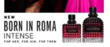 Gratis Duftprobe: Born In Roma Intense &  Uomo Von Valentino [20.000 Proben]