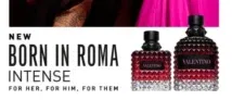 Gratis Duftprobe: Born In Roma Intense &  Uomo von Valentino [20.000 Proben]