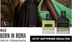 Gratis 2er Parfümprobe Valentino Green Stravaganza Donna & Uomo