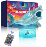 Nice Dream Hai Nachtlicht für Kinder für 6,99 € inkl. Prime-Versand (statt 11,99 €)