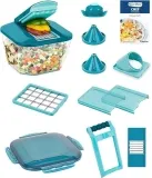 Nicer Dicer Chef Professional Gemüseschneider Manuell 15-Tlg Gemüsehobel (Mit 5.2 L Behälter Deckel) Für 37,95 € Inkl. Prime-Versand (Statt 55,00 €)