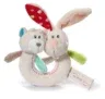 Nici 37877 Pärchen Greifring Hase Tilli und Bär Taps mit Rassel für 8,60 € inkl. Prime-Versand