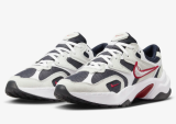 Nike AL8 Damenschuh in Weiß-Schwarz-Rot für 53,99€ inkl. Versand (statt 73€)