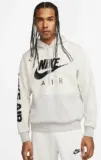 Nike Air Brushed-Back Fleece Hoodie (2 Farben, Gr. XS bis XL) für 39,97 € inkl. Versand