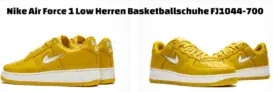 Nike Air Force 1 Low Herren Basketballschuhe FJ1044-700 (Gr. 41 bis 45) für 67,99 € inkl. Versand