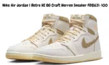 Nike Air Jordan 1 Retro HI OG Craft Herren Sneaker FD8631-100 (Gr. 38 bis 50,5) für 135,96 € inkl. Versand