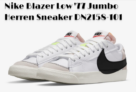 👟 Nike Blazer Low ’77 Jumbo Herren Sneaker DN2158-101 (Gr. 40,5 bis 48,5)