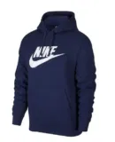 Nike Club Fleece Hoodie in blau für Herren (Gr. S bis XL) – für 30,74 € inkl. Versand statt 40,86 €