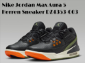 👟 Nike Jordan Max Aura 5 Herren Sneaker DZ4353-003 (Gr. 40 bis 47,5) für 64,99 € inkl. Versand