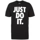Nike Just Do It Herren T-Shirt in Schwarz (Gr. S bis L) für 9,73 € inkl. Versand