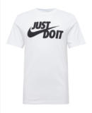 Nike Just Do It Herren T-Shirt in Weiß (Gr. S bis XL) für 9,73 € inkl. Versand