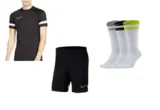 Nike Trainingsset Academy 21 (3-teilig, Shirt, Shorts & 3er-Pack Socken) – für 34,95€ inkl. Versand statt 44,66€