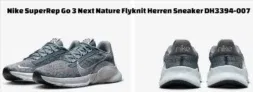 Nike SuperRep Go 3 Next Nature Flyknit Herren Sneaker DH3394-007 (Gr. 39 bis 44) für 49,48 € inkl. Versand