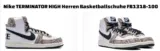 [Exklusiv] Nike TERMINATOR HIGH Herren Basketballschuhe FB1318-100 (Gr. 41 bis 46)  für 76,46 € inkl. Versand