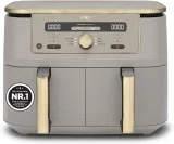 Ninja Dual Zone digitale Heißluftfritteuse 6-in-1 Stone/Gold DZ400EUSTGD (9.5 L)