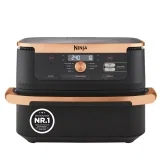 🔥Ninja AF500EUDBCP Deluxe Foodi FlexDrawer Heißluftfritteuse (Schwarz & Kupfer), 10,4L
