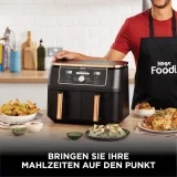 Ninja Foodi MAX Dual Zone Heißluftfritteuse 6-in-1 AF400EUCP (9,5L)