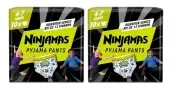Ninjamas Absorbierende Nachthöschen für Jungs (10 Pyjamahöschen 4-7 Jahre 17-30kg 2er Pack) für 9,98 € inkl. Prime-Versand (statt 14,90 €)