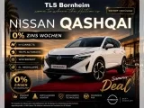 Nissan Qashqai N-CONNECTA mit 158 PS für 189,00 € / Monat + 1.389,00 € einmalig – LF 0,40 (Privatkunden)