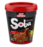 Nissin Cup Noodles Soba Cup – Chili, 1er Pack ab 1,14 € (Prime)