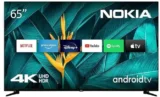Nokia 65 Zoll (164 cm) 4K UHD Fernseher Smart Android TV – UN65GV320I -2023