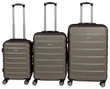 Novel Reisekofferset Schwarz Champagner 3-teilig ab 55,89 € inkl. Versand