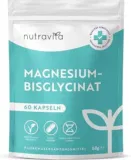 Nutravita Magnesiumbisglycinat (60 Stück) ab 0,95 € inkl. Prime-Versand