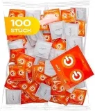 ON) Kondome Banane I 54 mm Breite I 100 Stück Packung  I mit Silikon Gleitgel I dünne 007 mm Wandstärke ab 17,95 € inkl. Prime-Versand (statt 27,00 €)